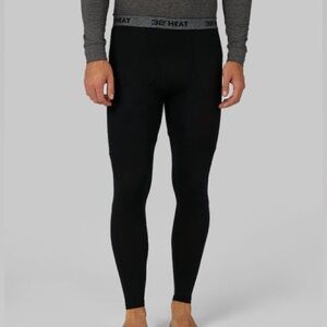 32 Degree Heat Mens M Black Lightweight Baselayer Legging Set of 2